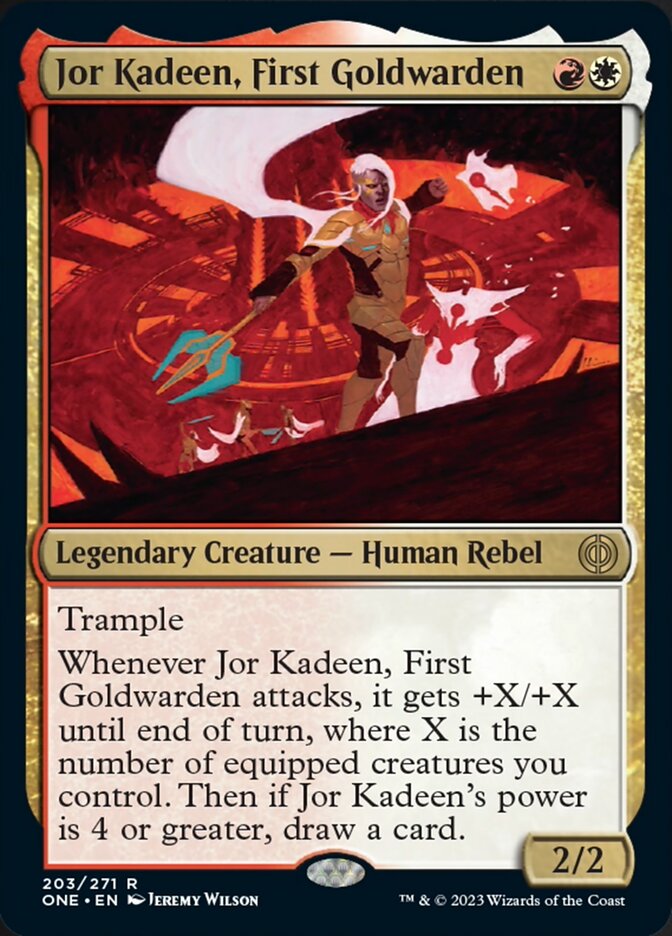 Jor Kadeen, First Goldwarden [Phyrexia: All Will Be One] - Evolution TCG