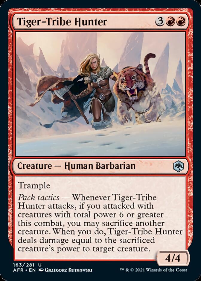 Tiger-Tribe Hunter [Dungeons & Dragons: Adventures in the Forgotten Realms] - Evolution TCG