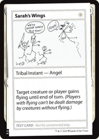 Sarah's Wings (2021 Edition) [Mystery Booster Playtest Cards] - Evolution TCG