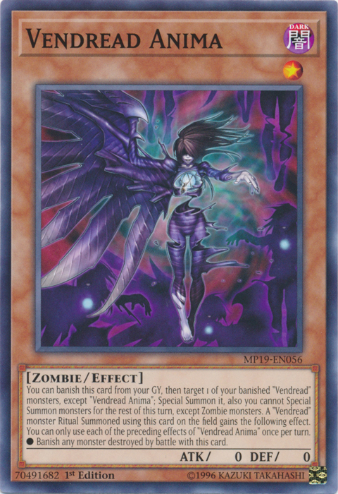 Vendread Anima [MP19-EN056] Common - Evolution TCG