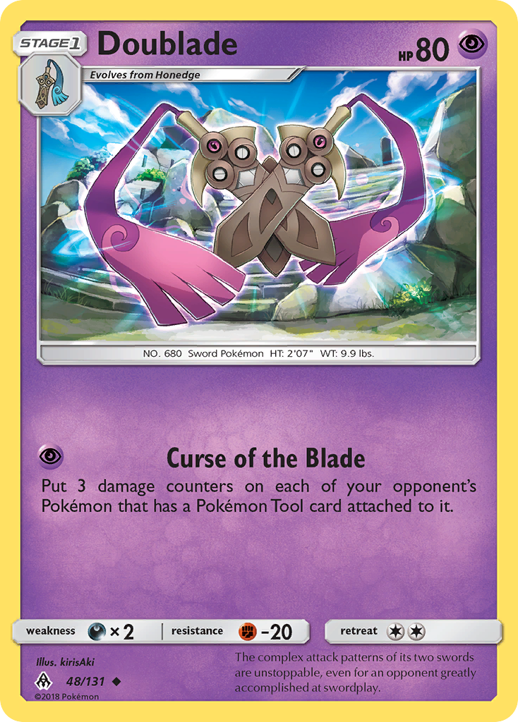 Doublade (48/131) [Sun & Moon: Forbidden Light] - Evolution TCG
