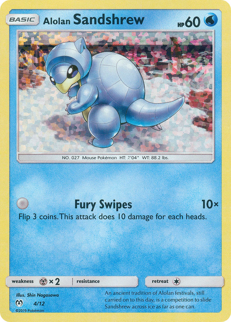 Alolan Sandshrew (4/12) [McDonald's Promos: 2019 Collection] - Evolution TCG