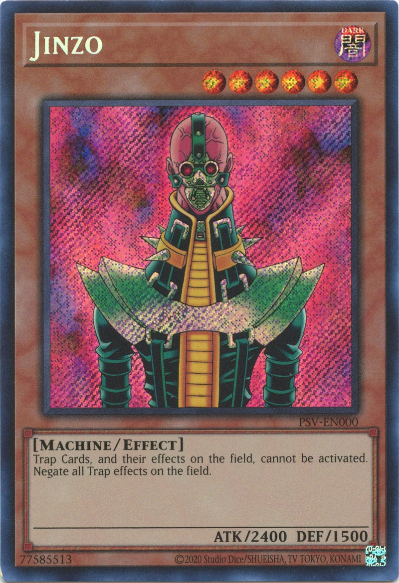Jinzo (25th Anniversary) [PSV-EN000] Secret Rare - Evolution TCG