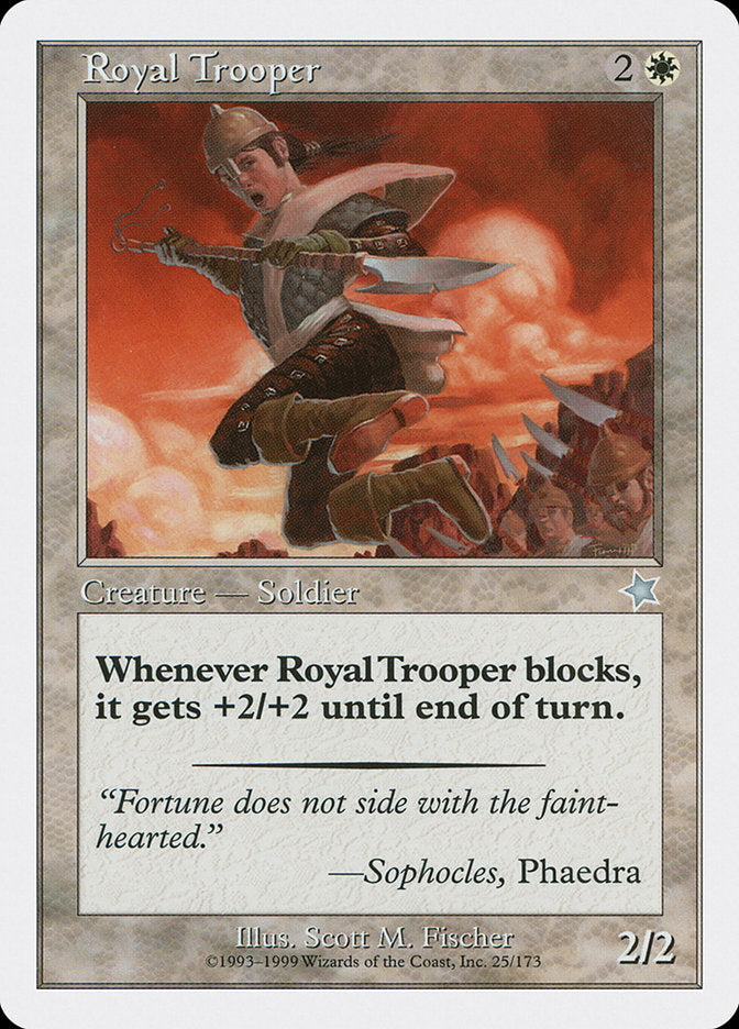 Royal Trooper [Starter 1999] - Evolution TCG