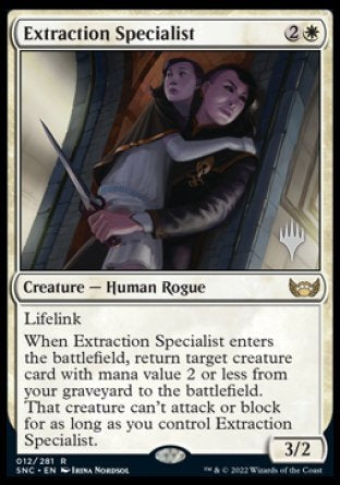 Extraction Specialist (Promo Pack) [Streets of New Capenna Promos] - Evolution TCG