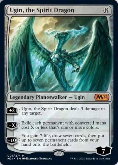 Ugin, the Spirit Dragon [Core Set 2021] - Evolution TCG