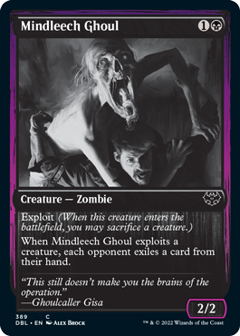 Mindleech Ghoul [Innistrad: Double Feature] - Evolution TCG