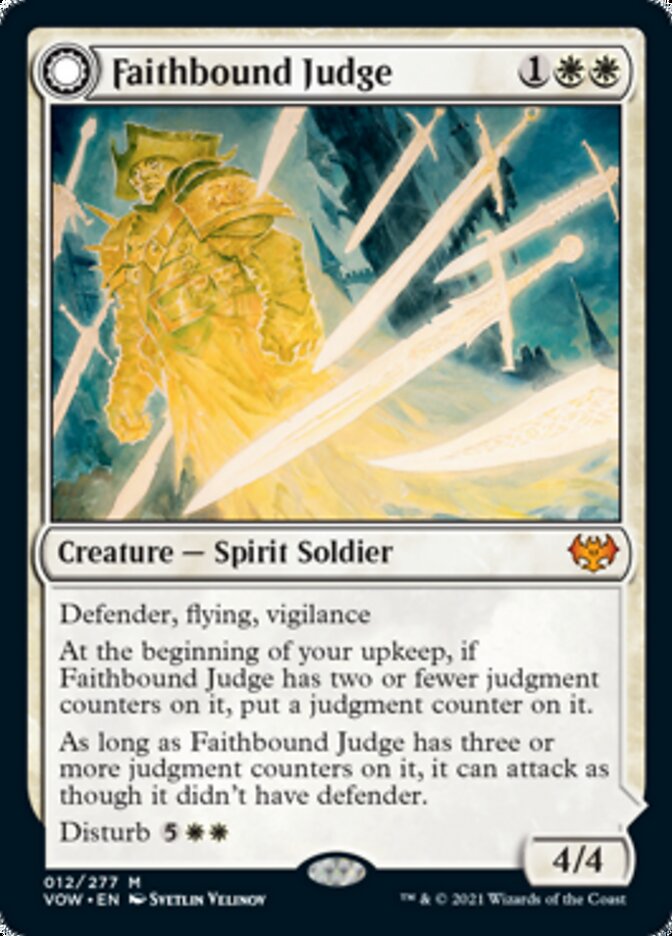 Faithbound Judge // Sinner's Judgment [Innistrad: Crimson Vow] - Evolution TCG