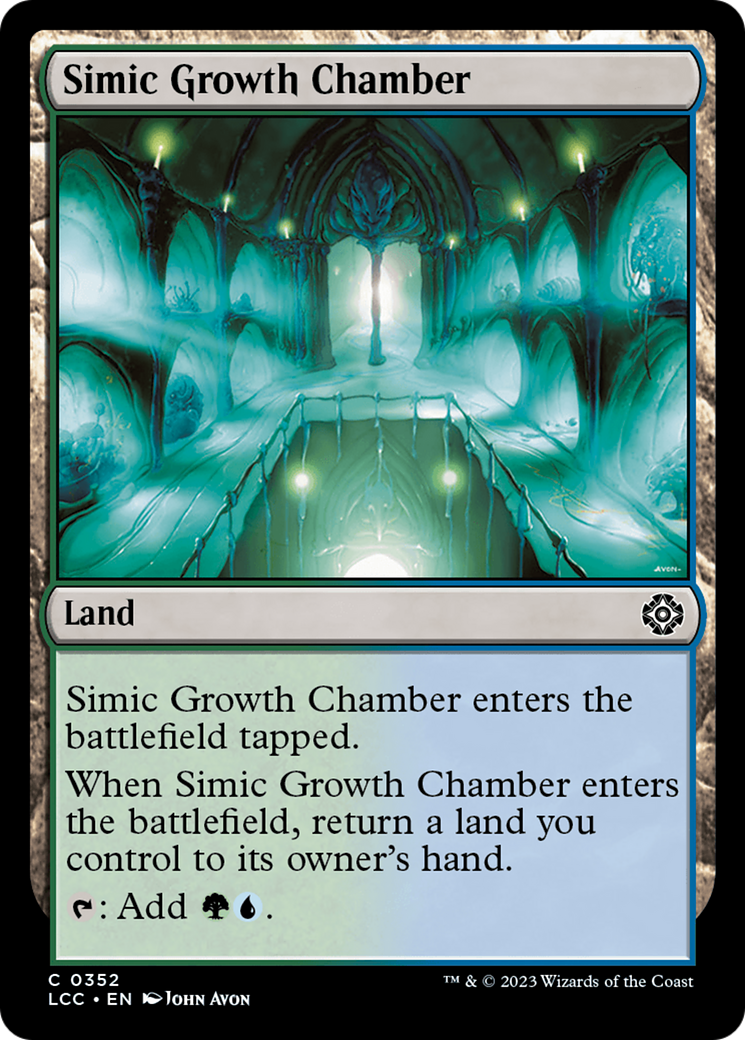 Simic Growth Chamber [The Lost Caverns of Ixalan Commander] - Evolution TCG