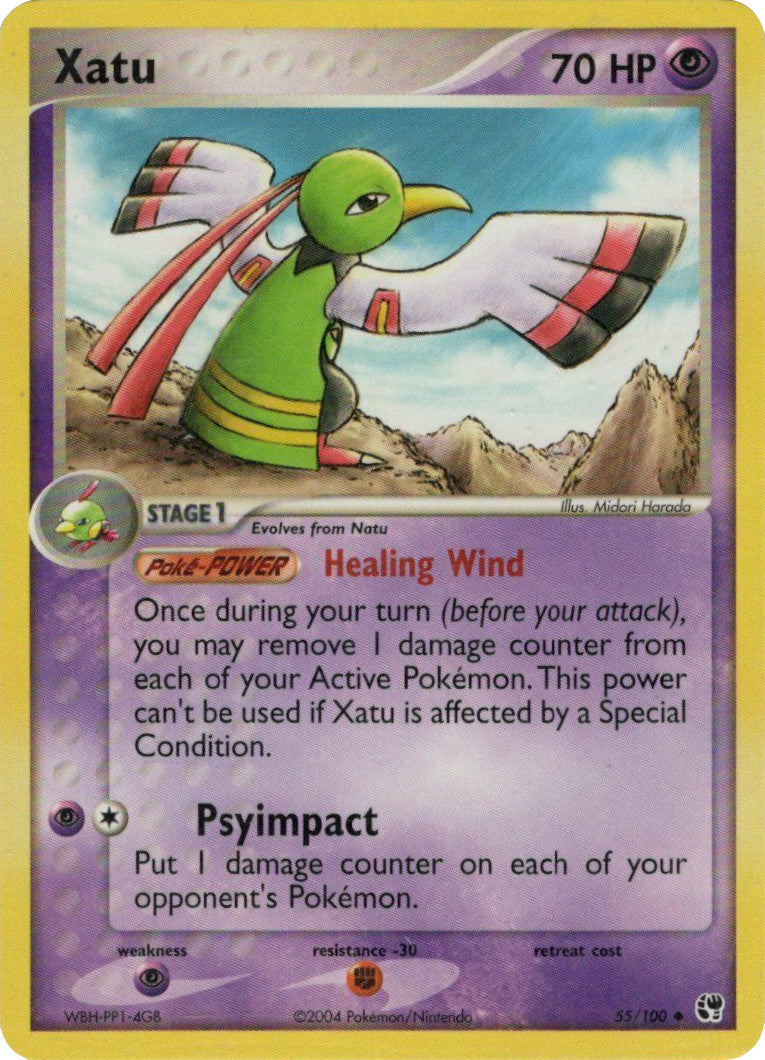 Xatu (55/100) [EX: Battle Stadium] - Evolution TCG