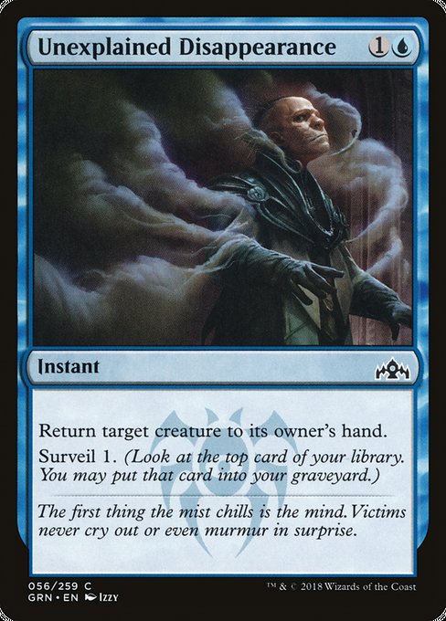 Unexplained Disappearance [Guilds of Ravnica] - Evolution TCG