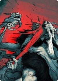 Vorinclex, Monstrous Raider 2 Art Card [Kaldheim: Art Series] - Evolution TCG