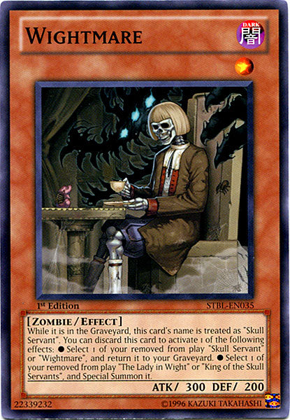 Wightmare [STBL-EN035] Common - Evolution TCG