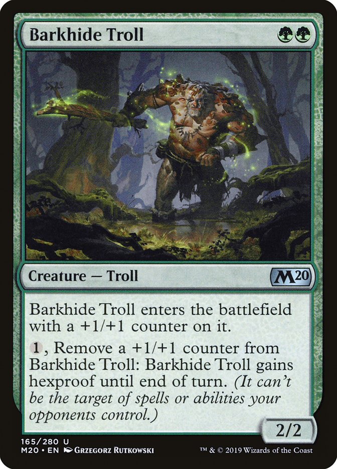 Barkhide Troll [Core Set 2020] - Evolution TCG