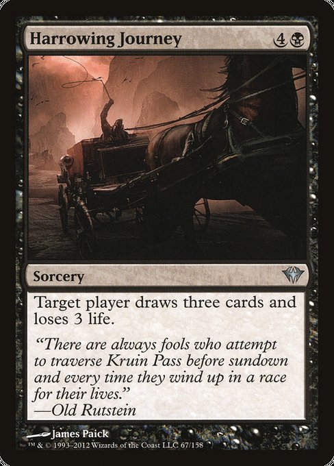 Harrowing Journey [Dark Ascension] - Evolution TCG
