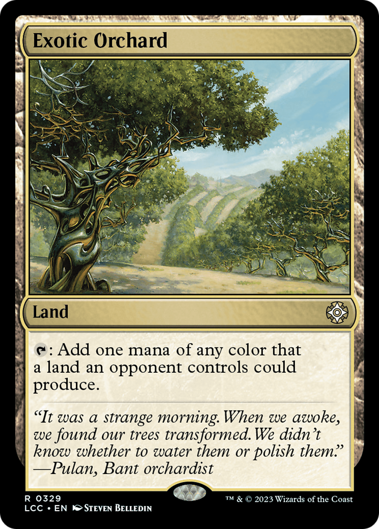 Exotic Orchard [The Lost Caverns of Ixalan Commander] - Evolution TCG