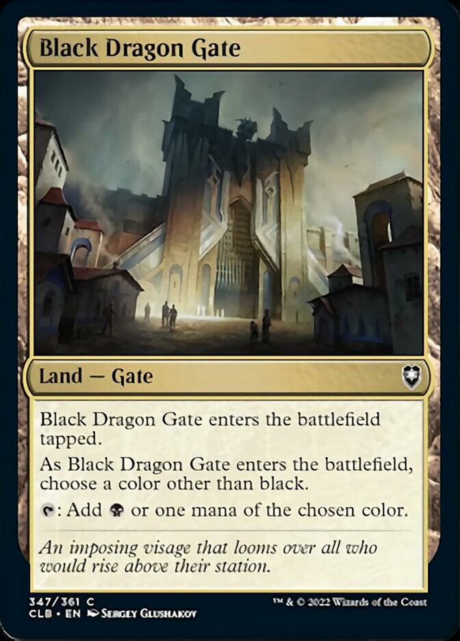 Black Dragon Gate [Commander Legends: Battle for Baldur's Gate] - Evolution TCG