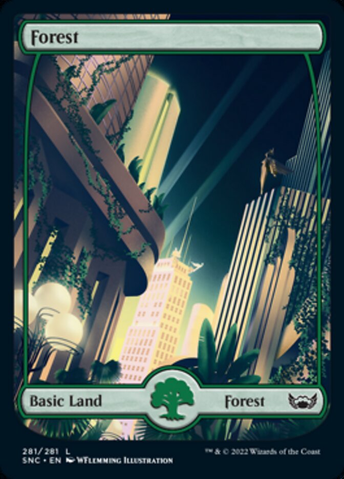 Forest (281) [Streets of New Capenna] - Evolution TCG