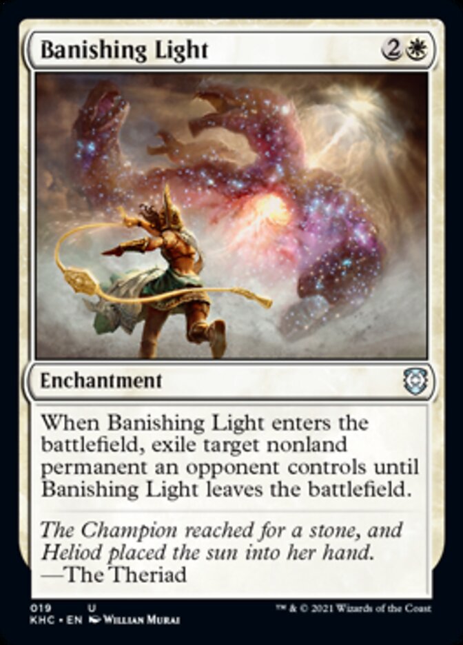 Banishing Light [Kaldheim Commander] - Evolution TCG