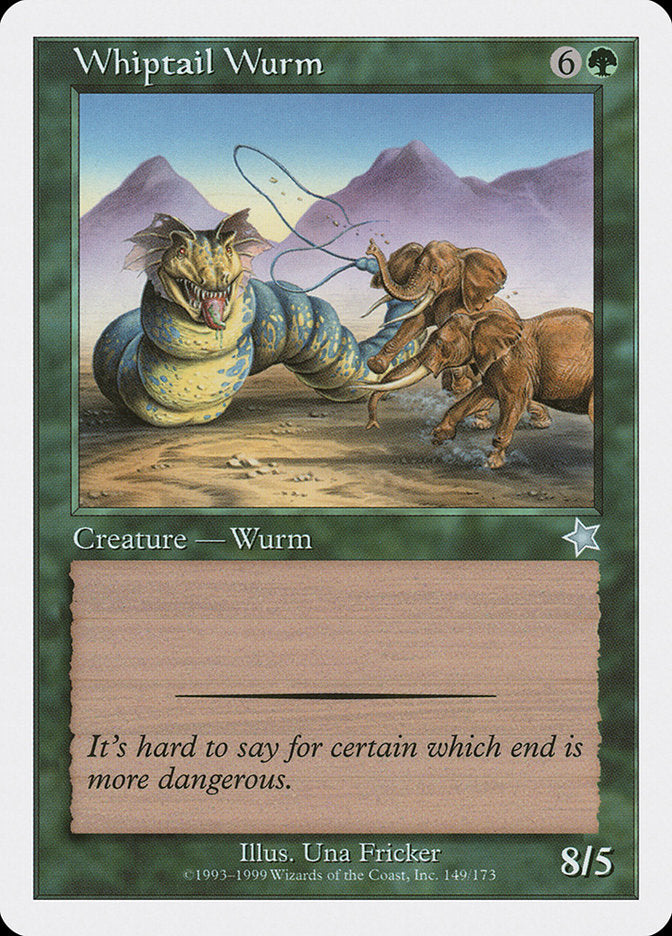Whiptail Wurm [Starter 1999] - Evolution TCG