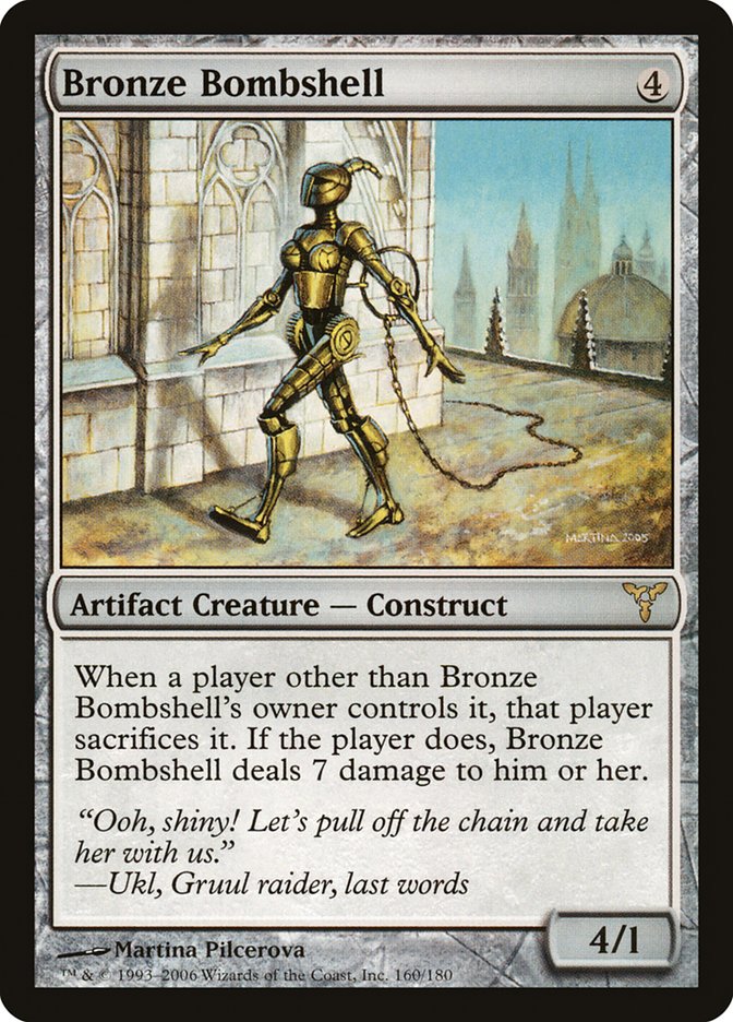 Bronze Bombshell [Dissension] - Evolution TCG