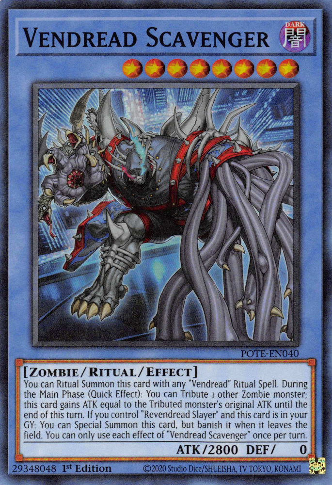 Vendread Scavenger [POTE-EN040] Super Rare - Evolution TCG