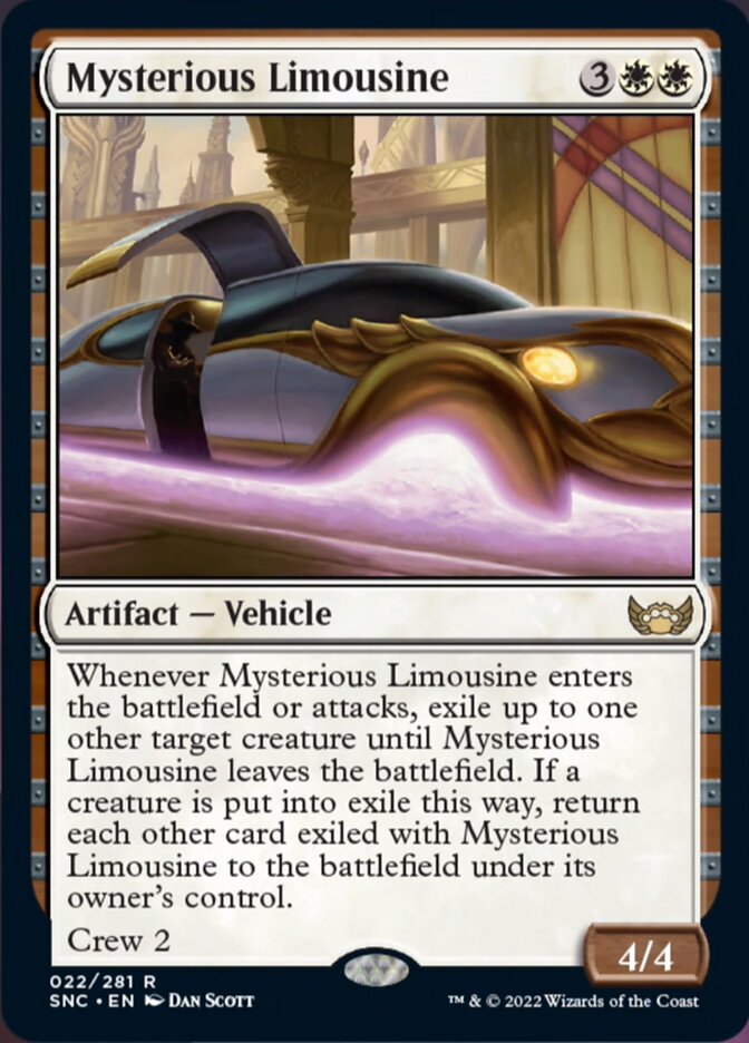 Mysterious Limousine [Streets of New Capenna] - Evolution TCG