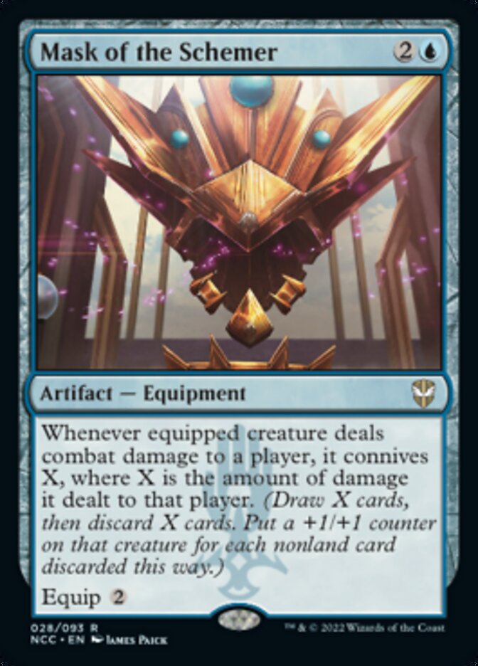 Mask of the Schemer [Streets of New Capenna Commander] - Evolution TCG