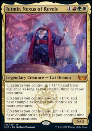 Jetmir, Nexus of Revels (Promo Pack) [Streets of New Capenna Promos] - Evolution TCG