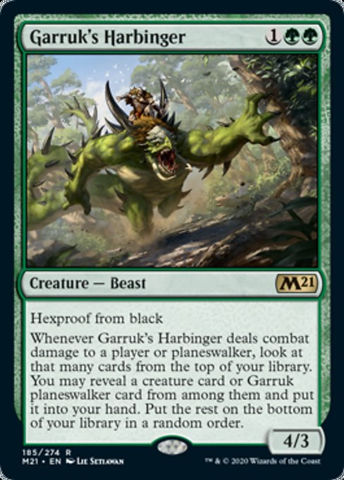 Garruk's Harbinger [Core Set 2021] - Evolution TCG