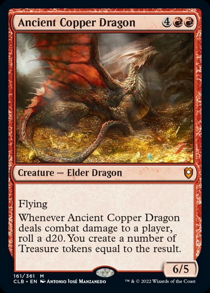 Ancient Copper Dragon [Commander Legends: Battle for Baldur's Gate] - Evolution TCG