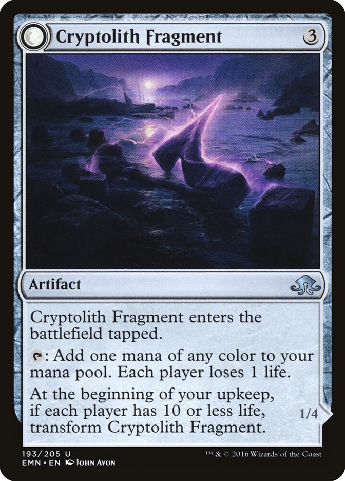 Cryptolith Fragment // Aurora of Emrakul [Eldritch Moon] - Evolution TCG | Evolution TCG