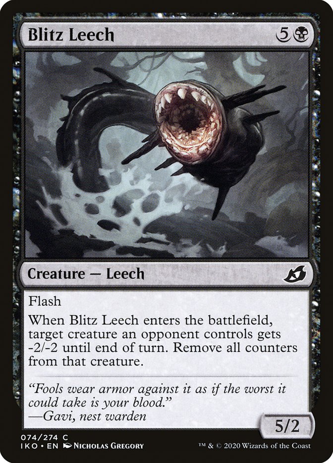 Blitz Leech [Ikoria: Lair of Behemoths] - Evolution TCG