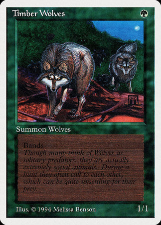 Timber Wolves [Summer Magic / Edgar] - Evolution TCG