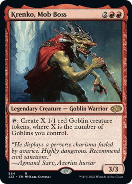 Krenko, Mob Boss [Jumpstart 2022] - Evolution TCG