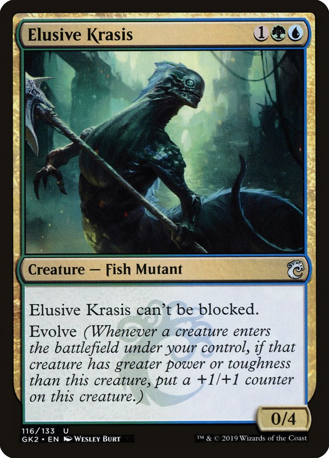 Elusive Krasis [Ravnica Allegiance Guild Kit] - Evolution TCG