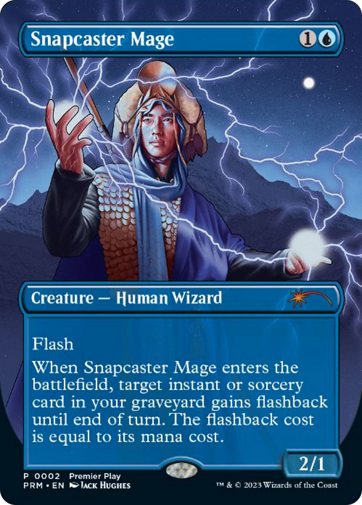 Snapcaster Mage (Borderless Alternate Art) [Regional Championship Qualifiers 2023] - Evolution TCG