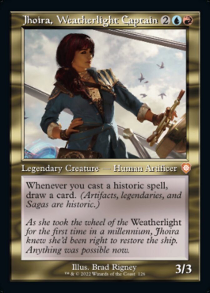 Jhoira, Weatherlight Captain (Retro) [The Brothers' War Commander] - Evolution TCG