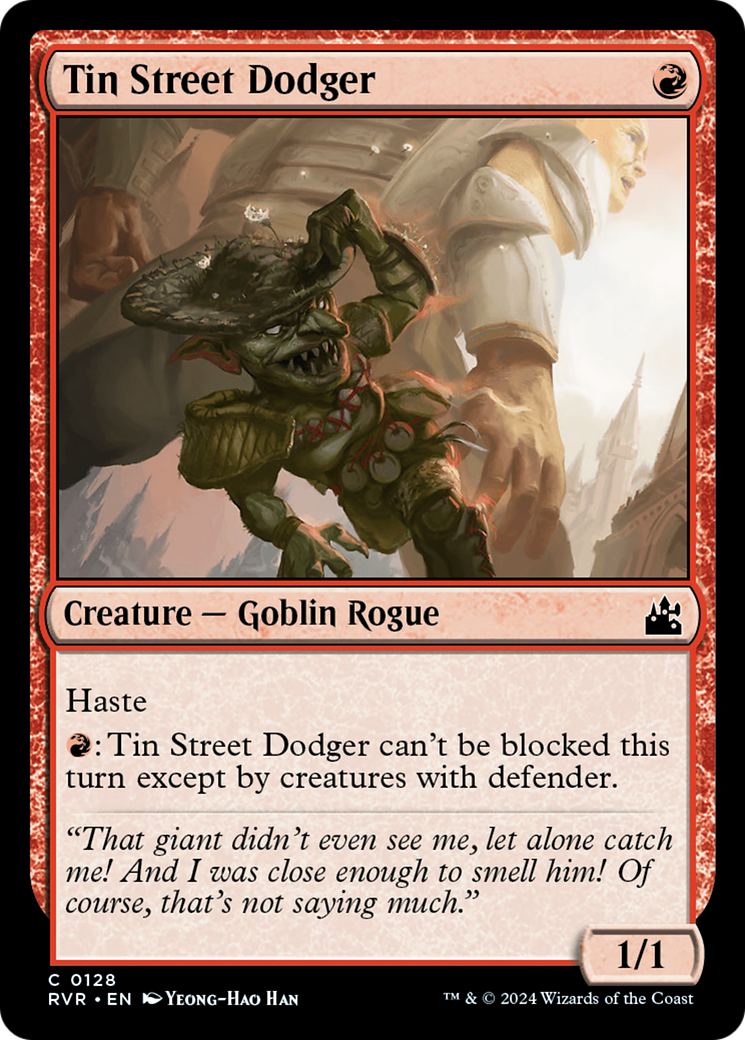 Tin Street Dodger [Ravnica Remastered] - Evolution TCG