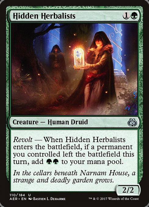 Hidden Herbalists [Aether Revolt] - Evolution TCG