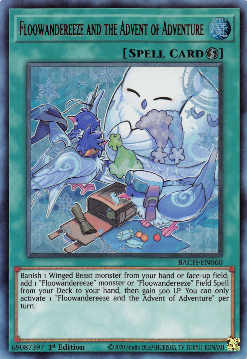 Floowandereeze and the Advent of Adventure [BACH-EN060] Ultra Rare - Evolution TCG