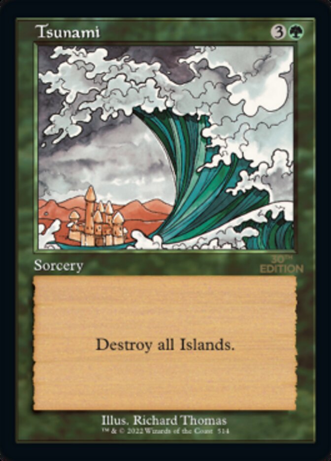 Tsunami (Retro) [30th Anniversary Edition] - Evolution TCG