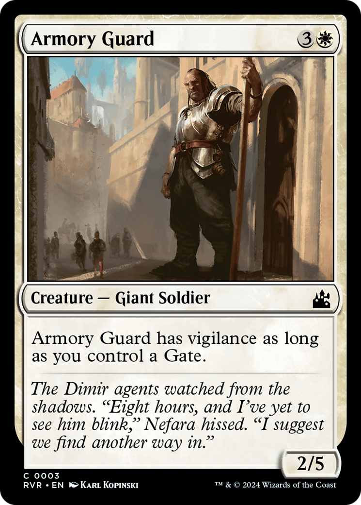 Armory Guard [Ravnica Remastered] - Evolution TCG