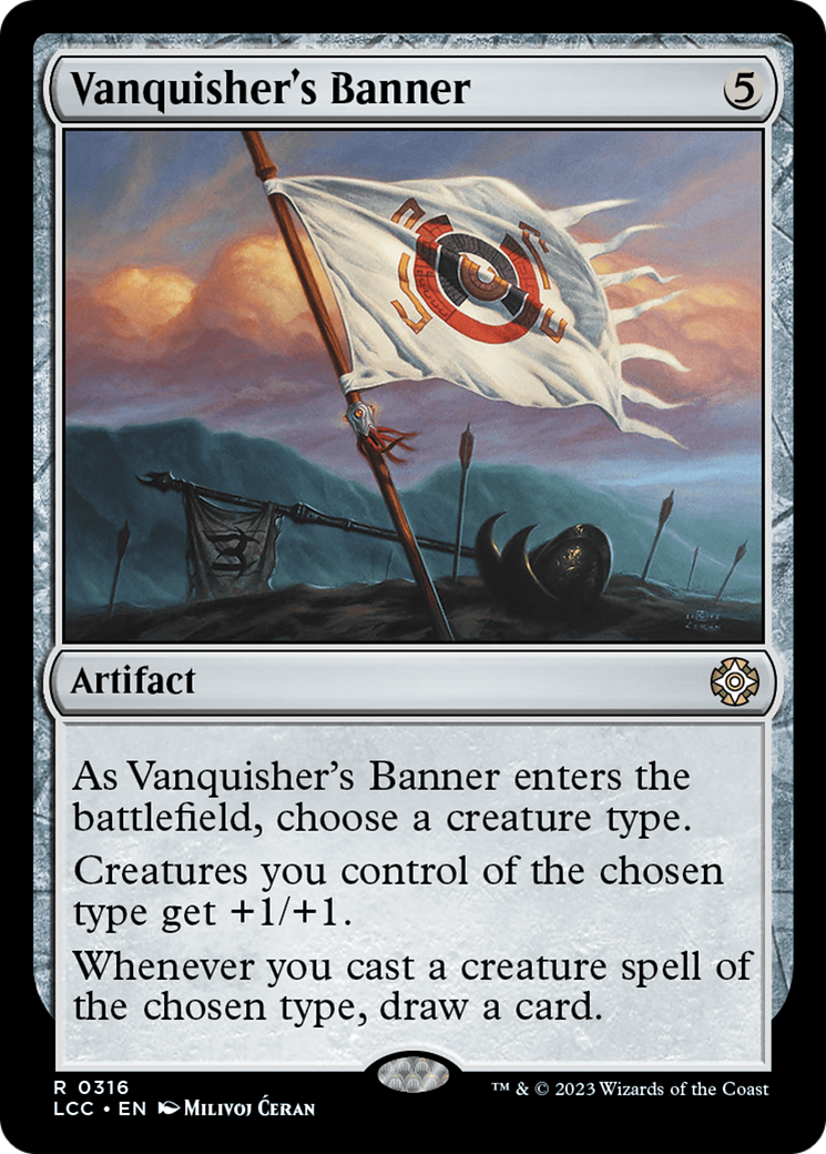 Vanquisher's Banner [The Lost Caverns of Ixalan Commander] - Evolution TCG