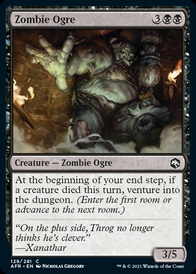 Zombie Ogre [Dungeons & Dragons: Adventures in the Forgotten Realms] - Evolution TCG