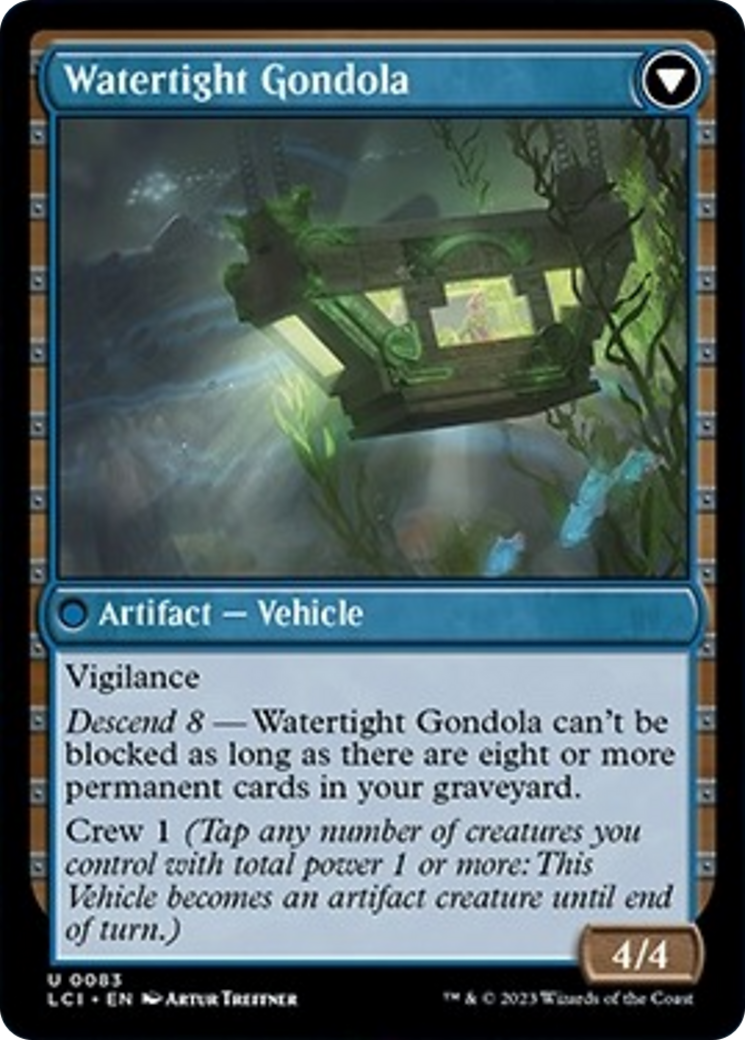 Waterlogged Hulk // Watertight Gondola [The Lost Caverns of Ixalan] - Evolution TCG