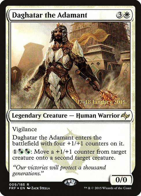Daghatar the Adamant [Fate Reforged Promos] - Evolution TCG