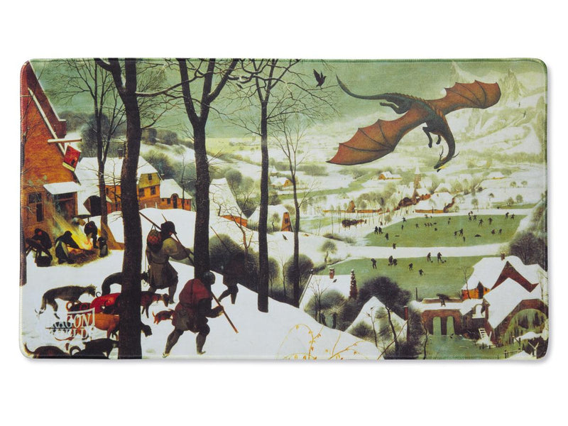 Dragon Shield Playmat -  ‘Hunters in the Snow’ - Evolution TCG