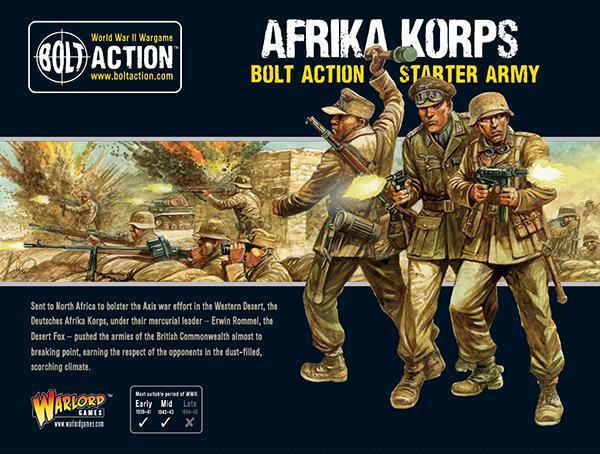 Afrika Korps Bolt Action Starter Army - Evolution TCG