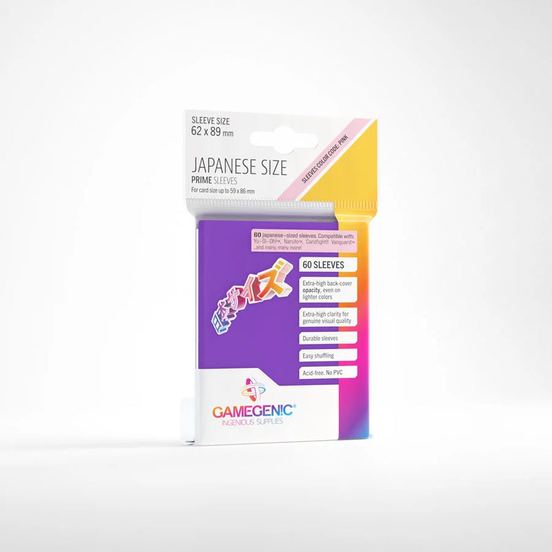 JAPANESE SIZE PRIME SLEEVES - PURPLE - Evolution TCG